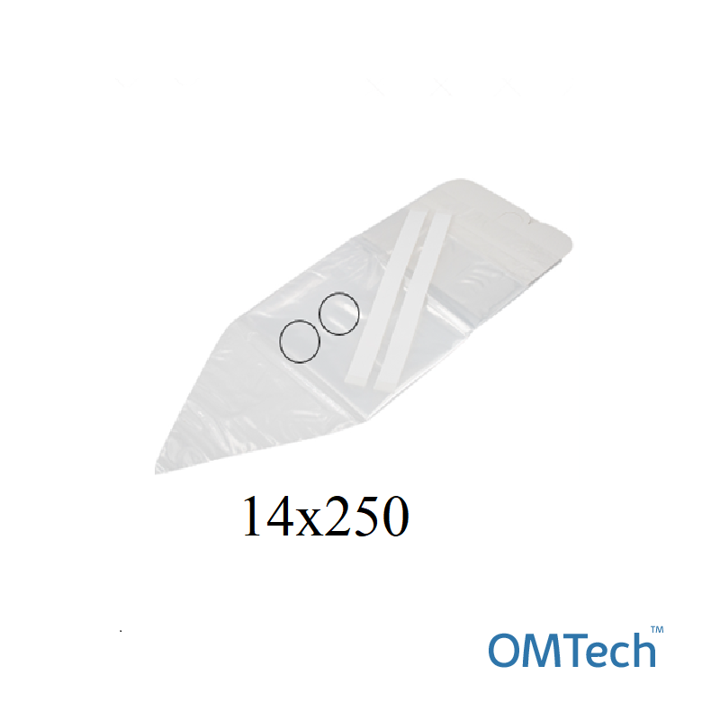 Чохол OMTech™ для камери з кільцем 14 см х250 см (поліетилен – 50 г/м2), стерильний
